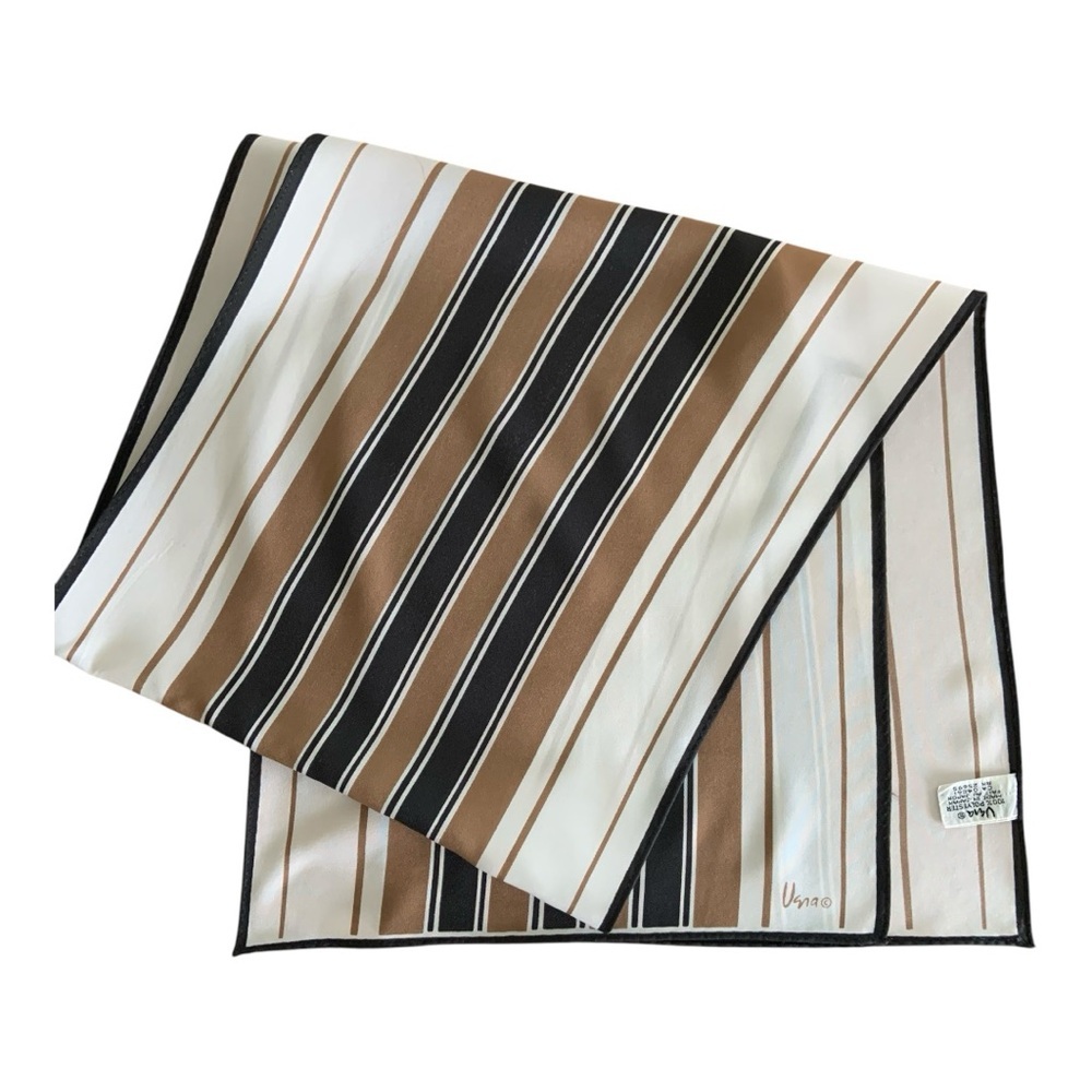 Vintage Vera striped scarf
